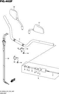 Handlebar (Dl1000xal8 E33)