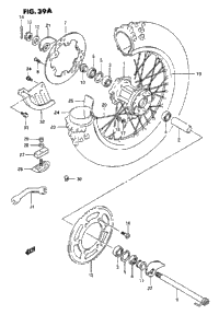 Rear Wheel (Model N/P/R/S)