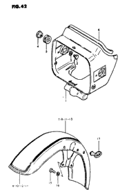 Housing Headlamp - Front Fender
