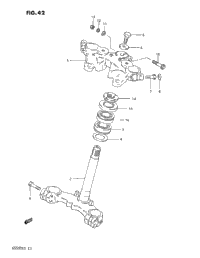 Steering Stem (Gs550esd)