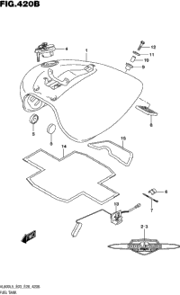Fuel Tank (Vl800l5 E33)