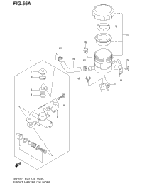 Front Master Cylinder (Sv650sx/Sy/Sk1/Sk2)