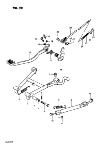Stand - Rear Brake