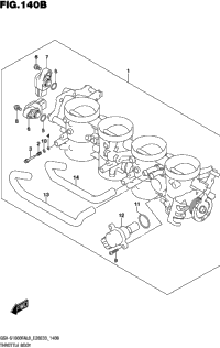 Throttle Body (Gsx-S1000fal8 E33)