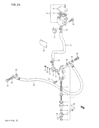 Rear Master Cylinder (Model K)