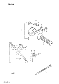 Left Handle Switch (Gs450et