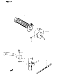 Right Handle Switch (Model Z)