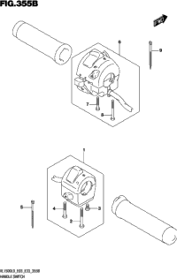 Handle Switch (Vl1500bl9 E33)
