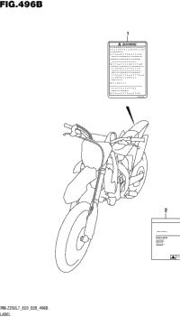 Label (Rm-Z250l7 E28)