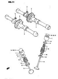 Cam Shaft-Valve
