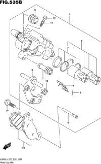 Front Caliper (Vl800l5 E33)