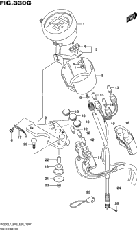 Speedometer (Rv200l7 E33)
