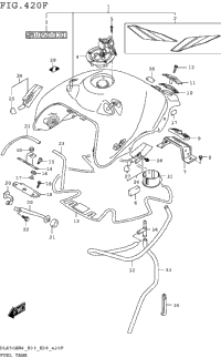 Fuel Tank (Dl650xam4 E33)