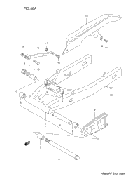 Rear Swinging Arm (Model T)