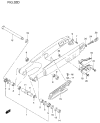 Rear Swinging Arm (Model Y)