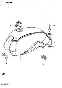 Fuel Tank (Gs1100esd)