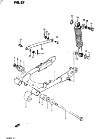 Rear Swinging Arm