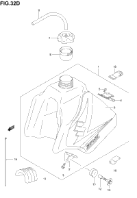 Fuel Tank (Model K5)