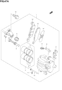 Front Caliper (Model K4/K5/K6)