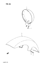 Headlamp Housing - Front Fender