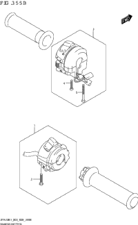 Handle Switch (Sv650,Sv650a)