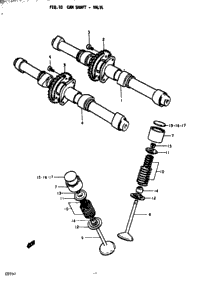 Cam Shaft - Valve