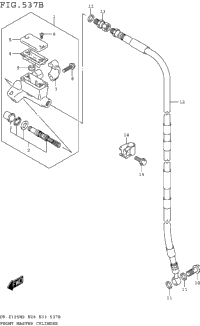 Front Master Cylinder (Dr-Z125lm3e33)