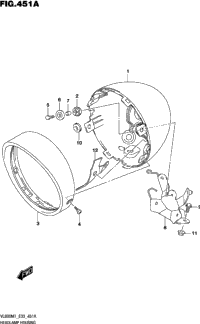 Headlamp Housing