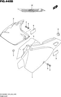 Frame Cover (Dr-Z400sml7 E28)