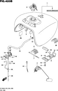 Fuel Tank (Vz1500l8 E28)