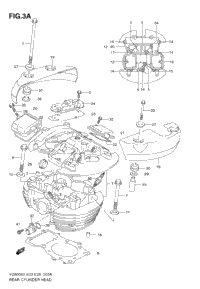 Rear Cylinder Head (Model K9)