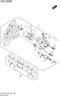 Rear Caliper (Gsx-S750al5 E28)