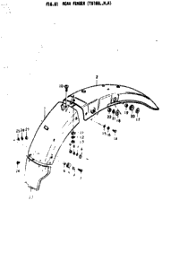 Rear Fender (Ts185l