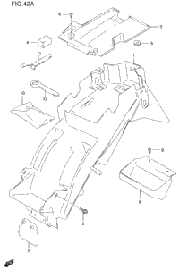 Rear Fender (Gsf1200sav)