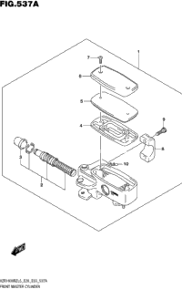 Front Master Cylinder (Vzr1800bzl5 E28)