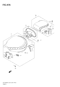 Seat (Vl1500tk5/Tk6/Tk7/Tk8/Tk9)