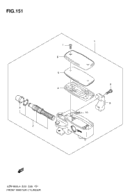 Front Master Cylinder (Vzr1800l4 E28)