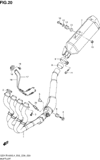 Muffler (Gsx-R1000l4 E28)