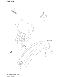 Front Fender (Model K2/K3/K4)