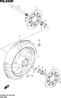 Front Wheel (Vzr1800bzl9 E33)