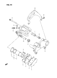 Rear Calipers (Model K)