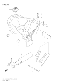 Fuel Tank (Model K5/K6)