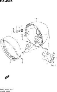 Headlamp Housing (Vl800tl5 E28)