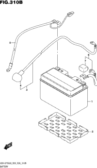 Battery (Gsx-S750l8 E33)