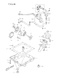 Oil Pan - Oil Pump - Fuel Pump (Model X)