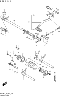 Gear Shifting (Sv650,Sv650a)