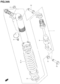 Rear Shock Absorber (Type K1)