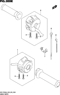 Handle Switch (Gsx-S750yal9 E33)
