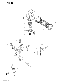 Left Handle Switch (Gs1150ef/Ef2/Eg)