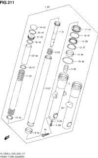 Front Fork Damper (Vl1500l4 E28)